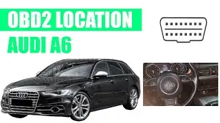 Audi A6 [2011-2018]: OBD2 Port Diagnostic Location (tutorial)