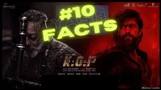 #10 facts about Yash | KGF Chapter 2 | Hindi🔥
