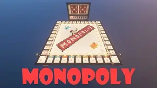 Monopoly Board Game | Map or Texture Pack | Minecraft 1.16+