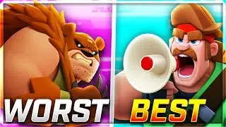 The WORST and BEST Commanders in Rush Wars!!