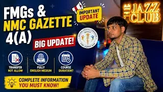 FMGs & NMC Gazette 4(A) | Big Update!