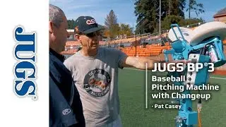BP3 Baseball Pitching Machine and Pat Casey  | JUGS Sports