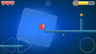 МультИгра  red ball 4 - часть 8 | подземные ходы | красный шар против черного куба
