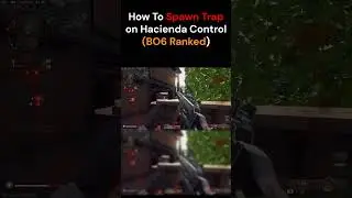 How to Dominate Ranked Play in Black Ops 6 | Hacienda Control Spawn Trap #gaming #shorts #cod