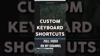 Davinci Resolve Shortcuts, Custom Keyboard | Tips and Tricks