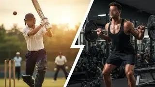 Aaj humne khela cricket aur aaj gym mein trainer sir bhi a gye 🙆👍🤜.