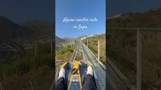 Alpine Coaster Ride with Mom in Sapa | Vietnam #adventure #sapa #travel #motherdaughter #shorts