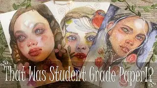 Baohong’s Artist Grade Watercolour Paper (Is it REALLY so much better? Try it with me!)