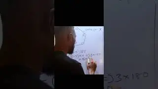 How to find angles in a polygon #maths #12thmathobjectiveforboardexam2023 #shortvideo #guidedmath