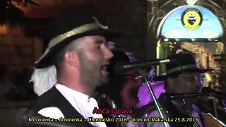 Borovienka - LIVE- Makarská 2016 - Anča rapavá