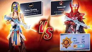 KADAM OP vs REDOX 1v1 TDM CHALLENGE🥵IPhone 13 Pro Max 90 Fps vs IPhone XR 60 Fps😰