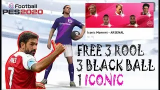 BLACK BALL TRICK ICONIC MOMENT - ARSENAL PES 2020 MOBILE