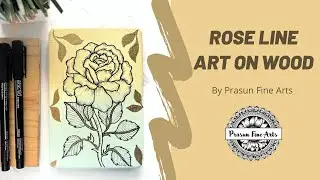 Rose Line Art Tutorial (Easy)