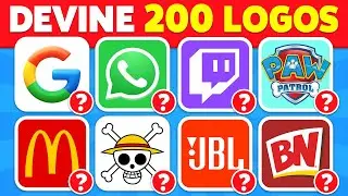 Devine 200 LOGOS en 2 SECONDES ✅🔥🤔 Quiz Logos 2025