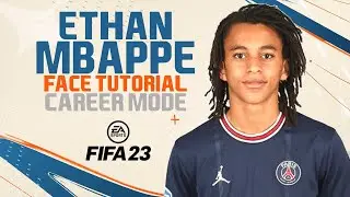 ETHAN MBAPPE FACE FIFA 23 Pro Clubs Face Creation LOOKALIKE PSG