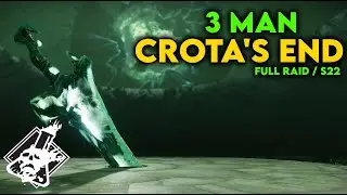 Destiny 2 - 3 Man Crota's End Full Raid