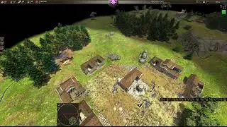 1 vs 7 Very Hard AI | 0 A.D. Empires Ascendant