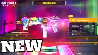 New Legendary GKS Tactical Unicorn Gameplay| Call Of Duty Mobile!