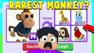 I Traded Away My *MEGA NEON BUSINESS MONKEY* For This.. (Adopt Me Rich Trades)