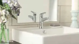 Danika&trade; 1-Handle Centerset Bathroom Faucet | Moen Features Spotlight