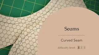 How to Sew a Curved Seam (Beginner Sewing Tutorial)