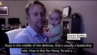 WATCH baby boy steal limelight at remote press conference
