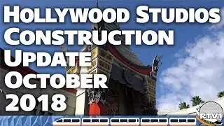 Disney's Hollywood Studios Construction Update - October 2018 - 4K UHD