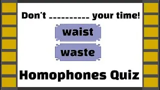 Homophones Quiz | English Vocabulary Test