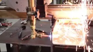 Flame Cutting Automation System | H Beam Cutting | I Beam  Cutting | Oxy Fuel | KAT&reg; Carriage