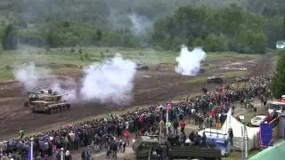 Bahna 2015 historická ukázka 70. výročí osvobození