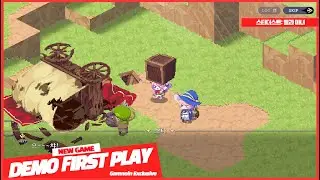 [체험판] 스팀 국산 턴제RPG '스타더스트: 별과 마녀(STARDUST)' 플레이!