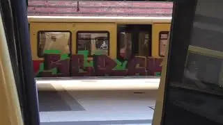 SERAK CSH CREW Graffiti Subway Train S-Bahn U-Bahn Z&uuml;ge Bombing Berlin 2025