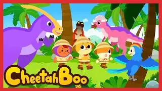 [🎉NEW] Yay! We&rsquo;re Going to Dino Land!🦖 | Dinosaurs | Nursery rhymes & Kids Song | #Cheetahboo