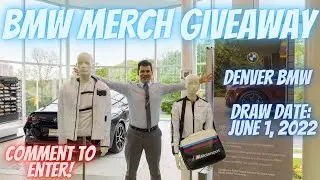 DENVER'S FREE BMW MERCH GIVEAWAY - May 2022 Giveaway #2