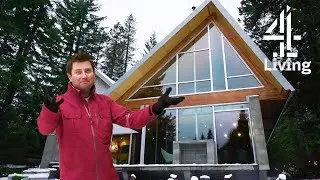 Extraordinary 10 Years in The Making Alpine Inspired House | Amazing Spaces Snow Special