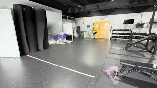 med ball throw to sprint