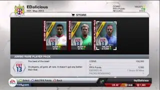 FIFA 13 - 2x 100K PACKS + 2x 7.5K PACKS - TOTS PLAYERS !!!!!