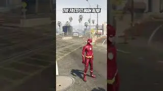 Fastest man alive  #dccomics #marvel #fyp #theflash #gta