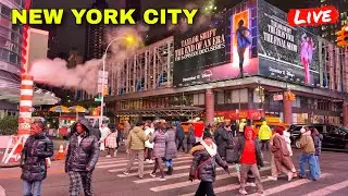 IRL New York City Thursday Evening Walk In Manhattan (15th January 2026)