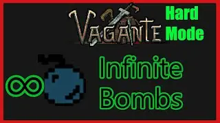 INFINITE CURSED BOMBS?! Vagante Hard mode