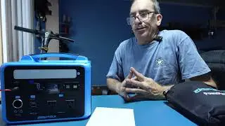 Portable Power Station 640Wh, AISPEX Solar Generator with Jumper Starter, 110V/600W Pure Sine