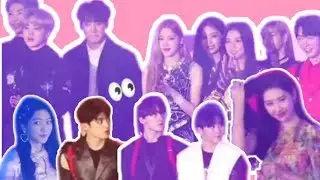 When other idols realized Lizkook around them