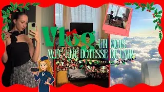Vlog : Noël avec une hôtesse de l'air - Décembre