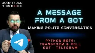 What does the bot say? | Telegram Bots That Get Work DONE PT 4