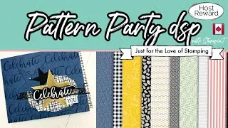 Sunday Funday - Pattern Party DSP and Embossing