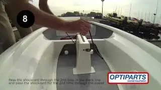 Daggerboard bungy with handle, EX1113, made by Optiparts