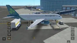 Infinite Flight- Dublin (EIDW) to Nice (LFMN) Aer Lingus A320-200