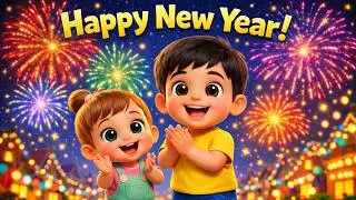 🎉 Happy New Year 2026 🎆 | New Year Story for Kids | Fun Kids Animation