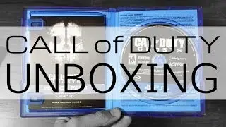 Call of Duty: Ghosts [PS4] Unboxing (Unwrapping?)