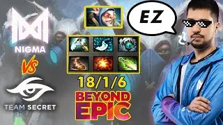 NIGMA.W33HA EZ MEEPO GAME AGAINST TEAM SECRET | BEYOND EPIC DOTA 2 2020
